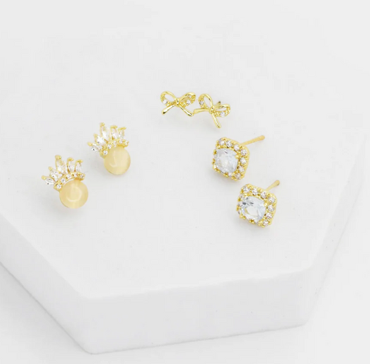 Princess Stud Set - Magpies Paducah