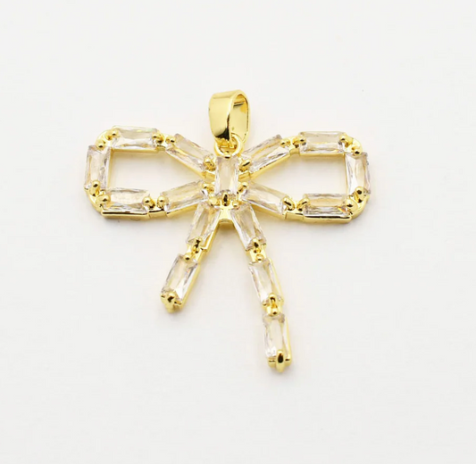 Baguette Bow Charm