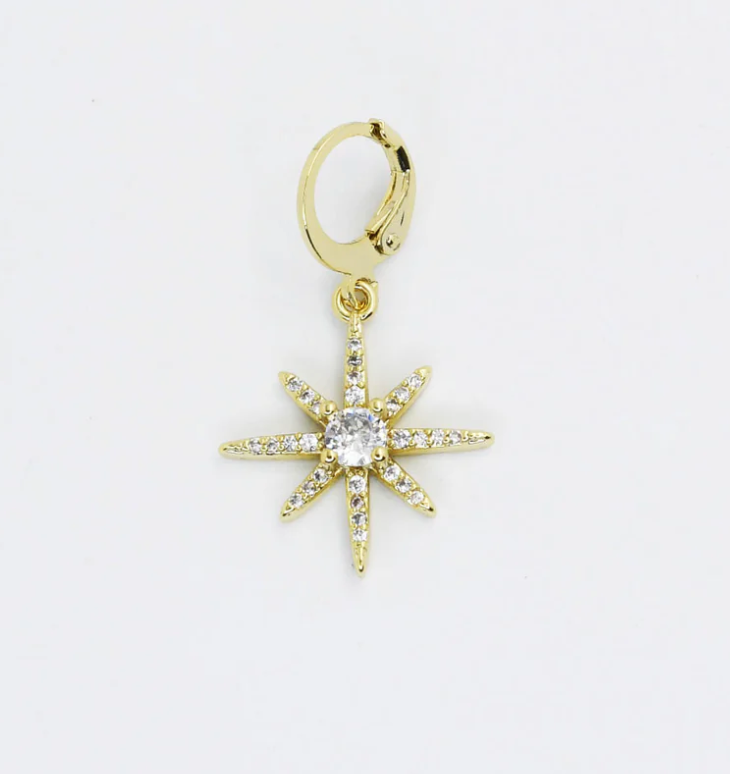 Polar Gold Star Charm