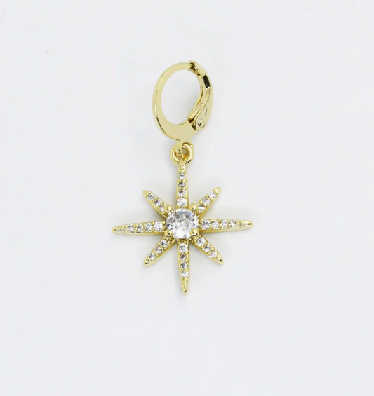 Polar Gold Star Charm