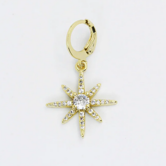 Polar Gold Star Charm - Magpies Paducah