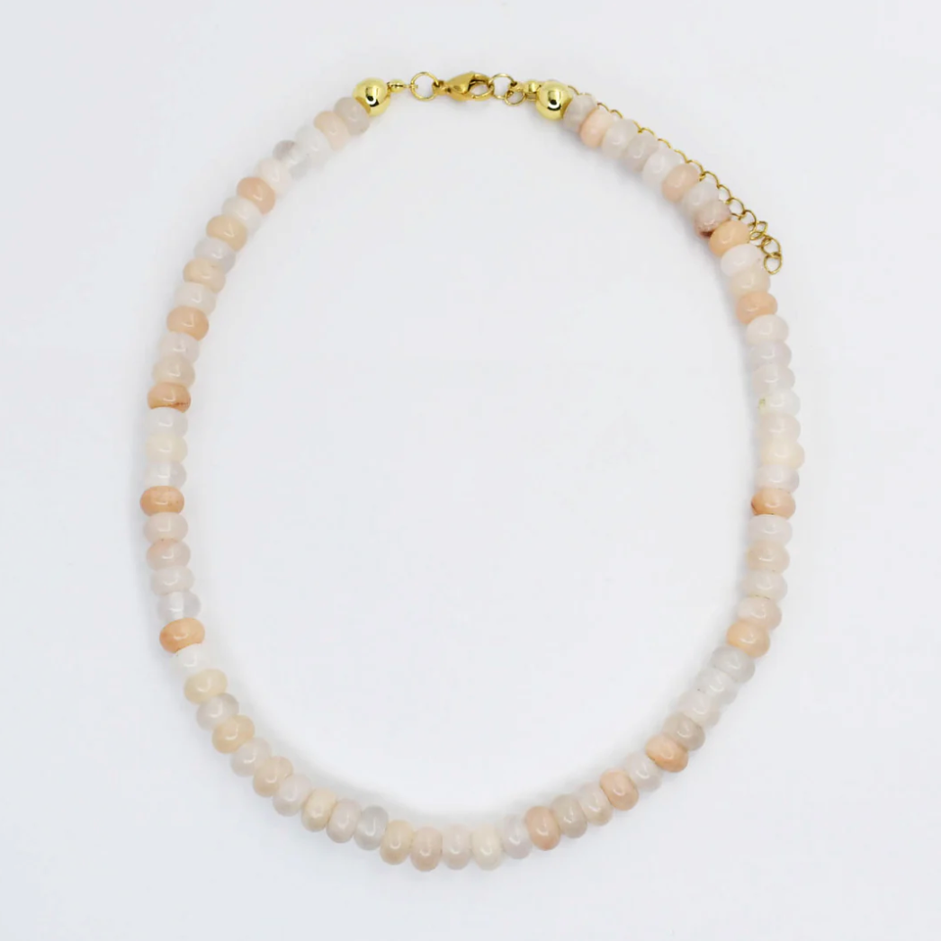 Nude Gemstone Necklace