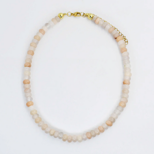 Nude Gemstone Necklace