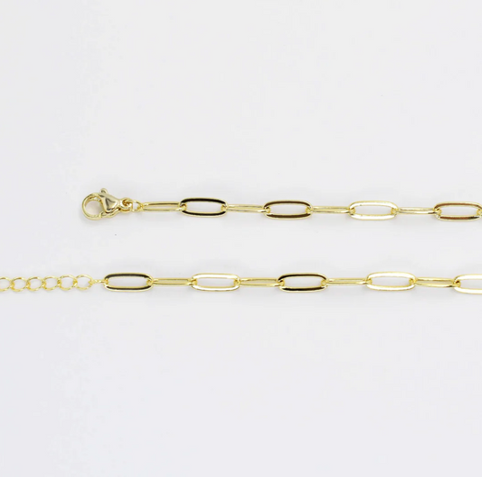 Dainty Paperclip Chain