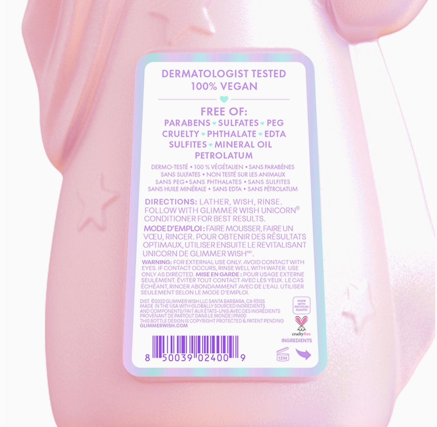 Unicorn Kids Shampoo