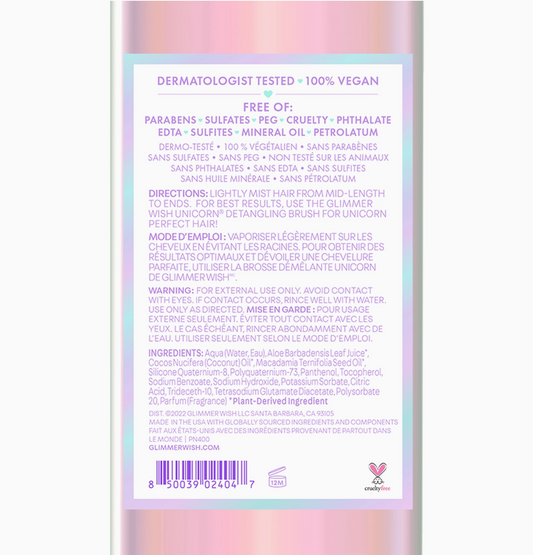 Unicorn Hair Detangling Mist