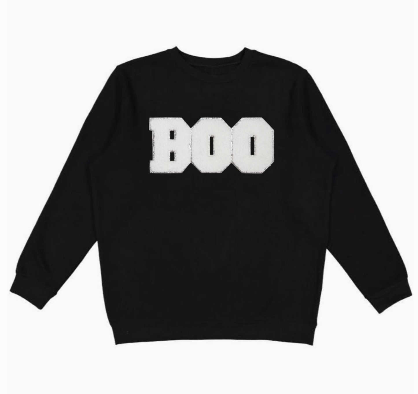 Boo Patch Sweatshirt, Adult