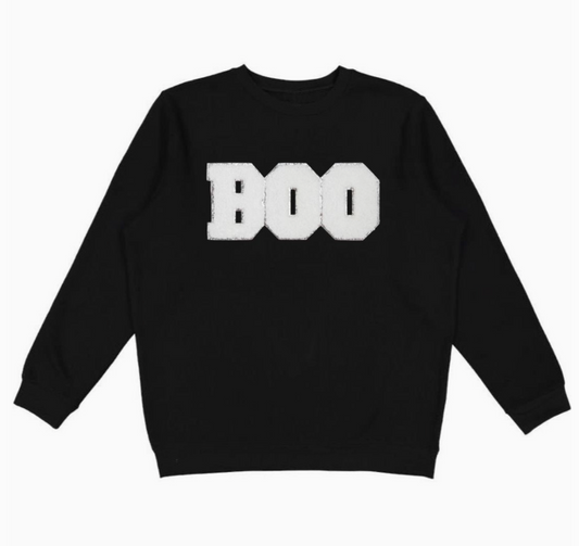 Boo Patch Sweatshirt, Adult - Magpies Paducah