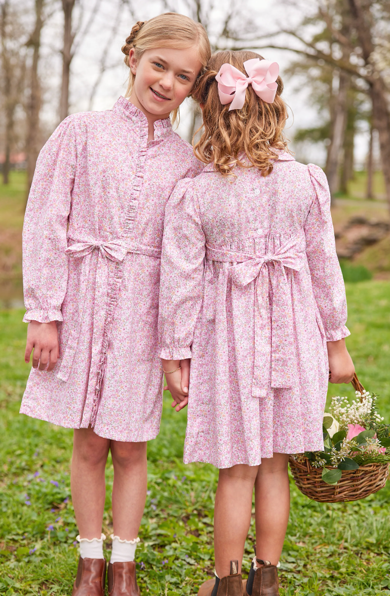 Smocked Charlotte Dress, Oakleigh Floral