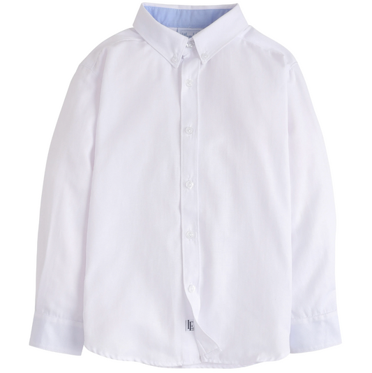 Button Down Shirt, White Oxford - Magpies Paducah