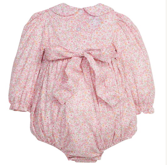 Smocked Charlotte Bubble, Oakleigh Floral