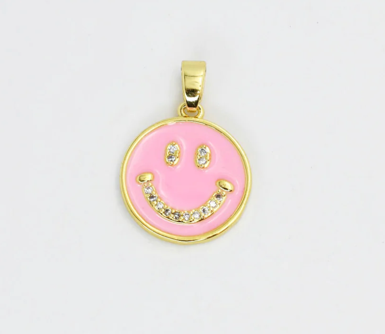 Pink Smile Charm