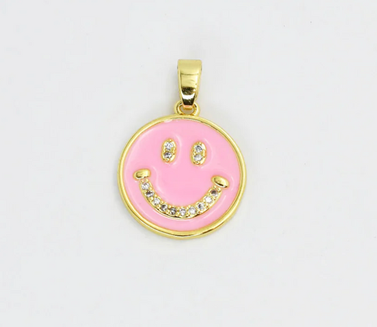 Pink Smile Charm