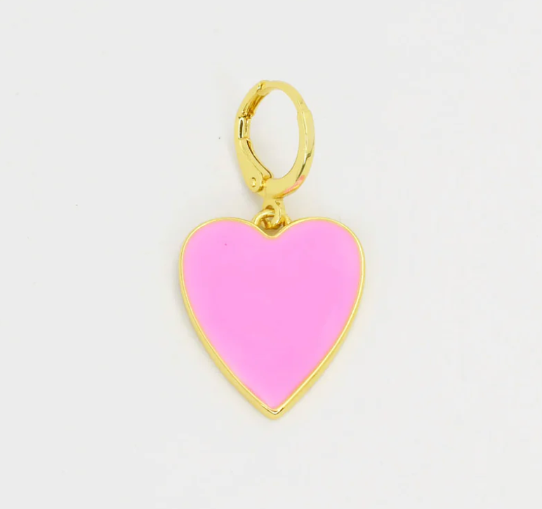 Pink Heart Charm