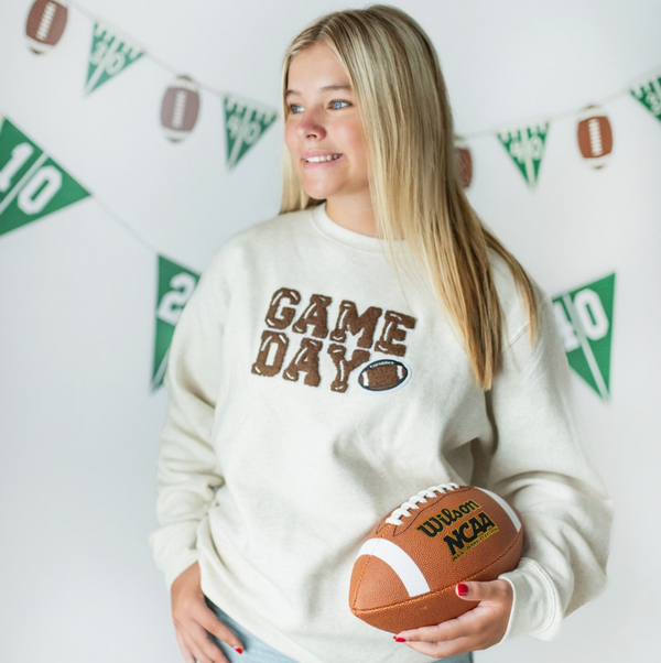 Game Day Patch Sweatshirt, Adult