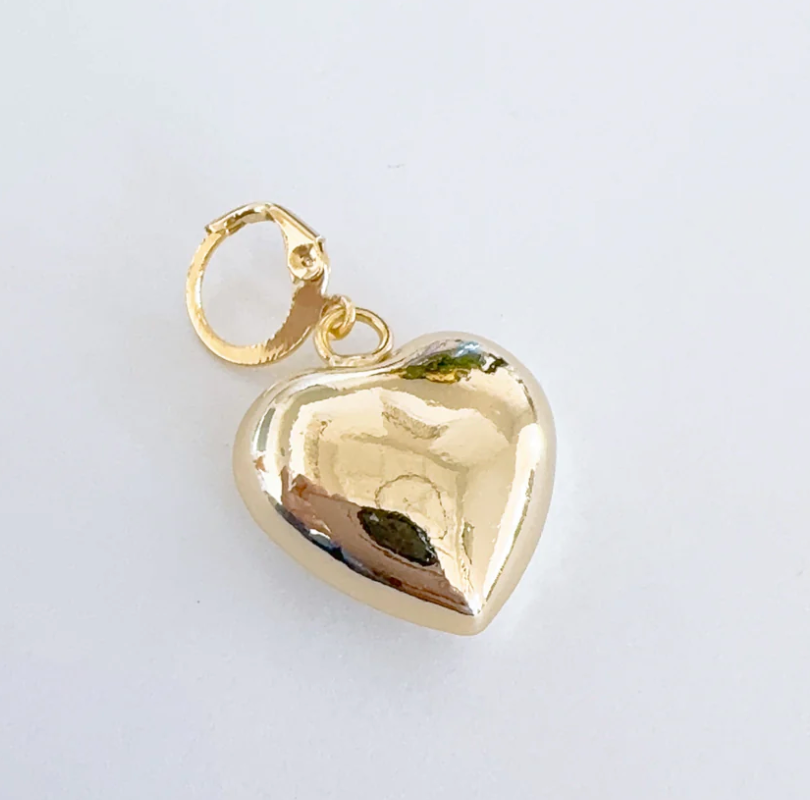 Puffy Heart Charm