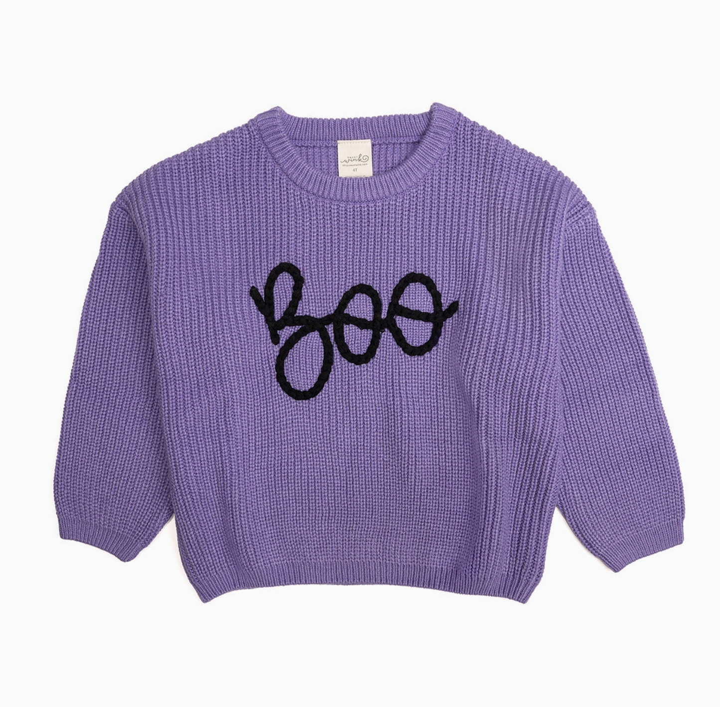 Boo Yarn Knit Sweater