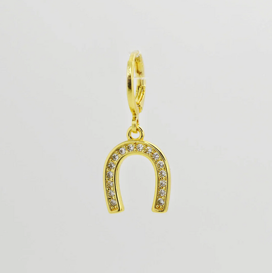 Glam Horseshoe Charm