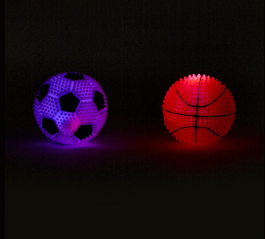 Light Up Sports Ball (3 styles!) - Magpies Paducah