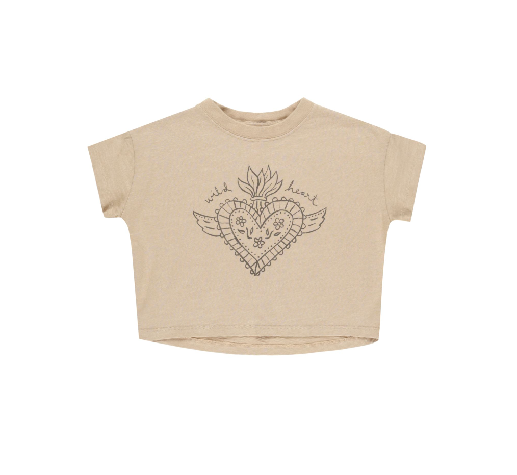 Boxy Tee, Wild Heart