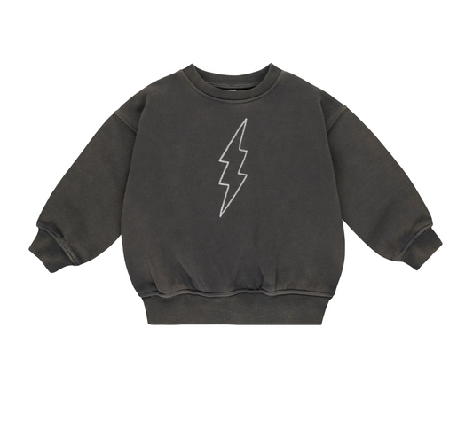 Relaxed Sweatshirt, Bolt | 6-7y