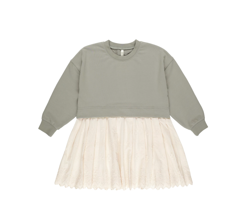 Sweatshirt Dress, Laurel | 4-5y