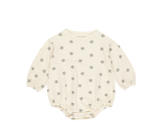 Spongey Knit Romper, Daisy