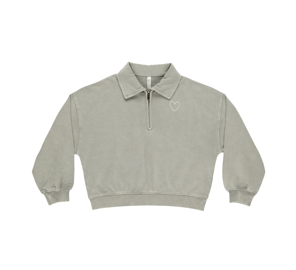 Quarter Zip Pullover, Laurel