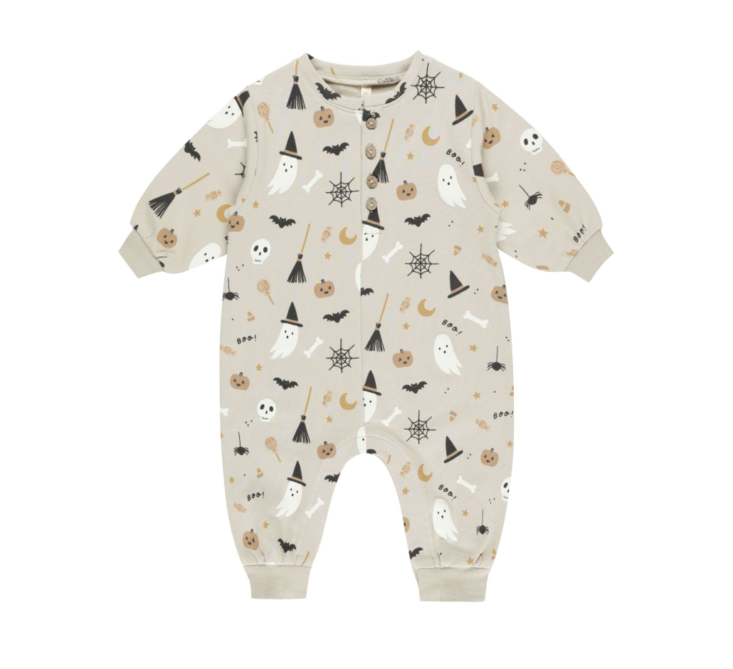 Relaxed Fleece Jumpsuit, Halloween