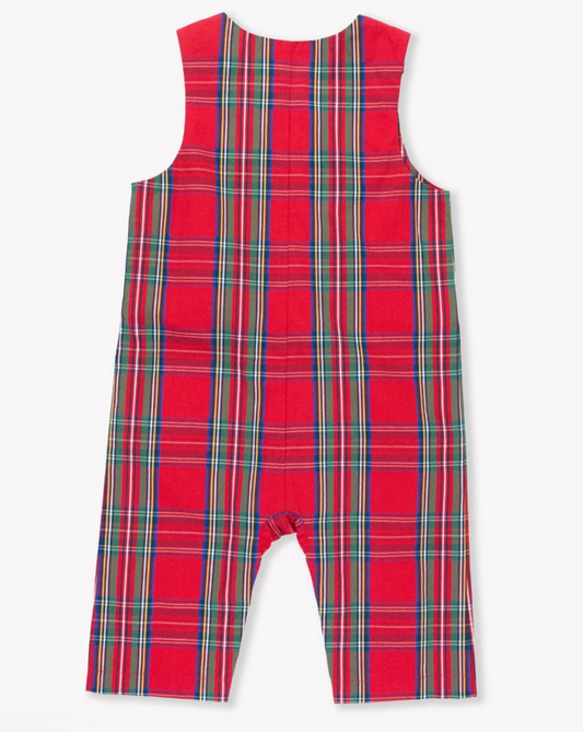 Longall Romper, 'Tis the Season Plaid