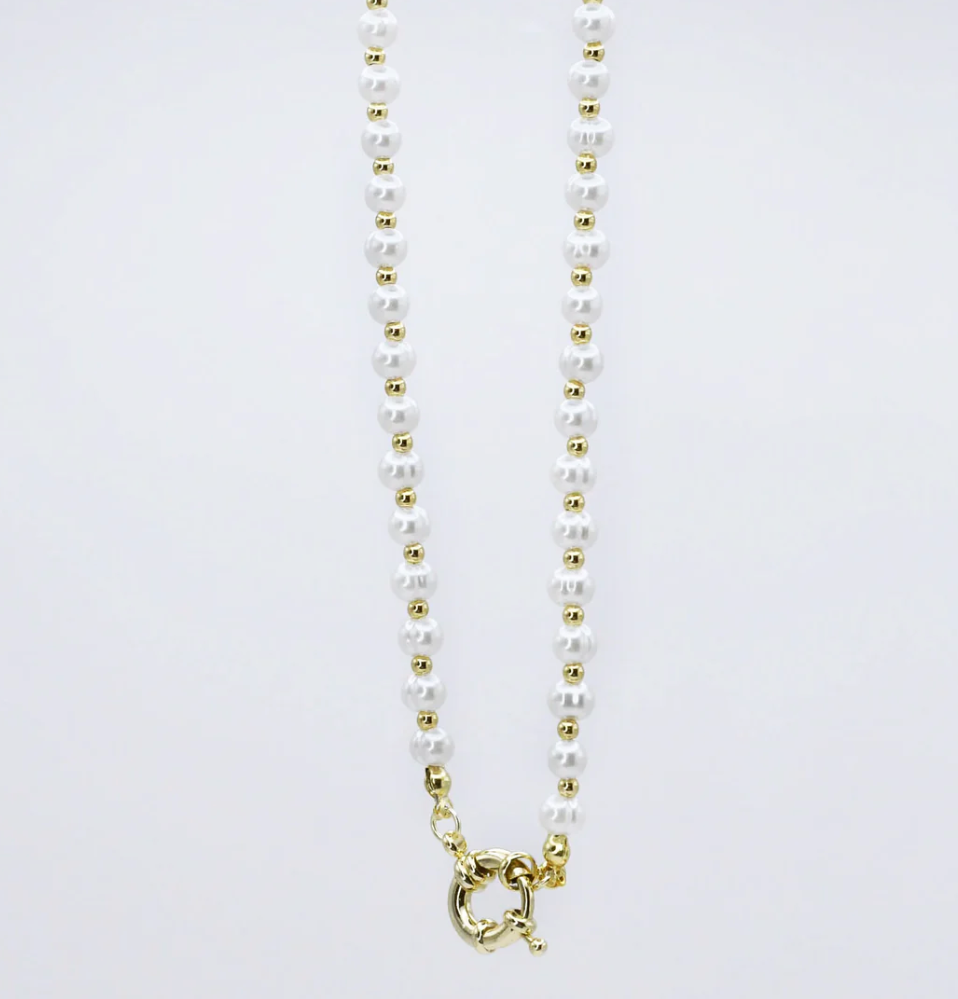 Brooke Pearl Necklace