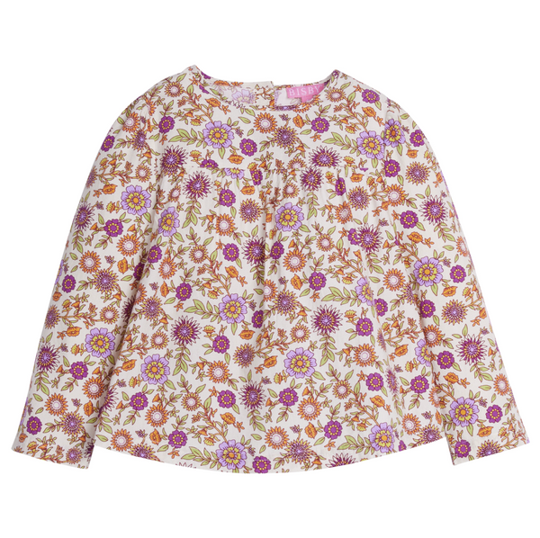 Lisle Top, Thistle Floral