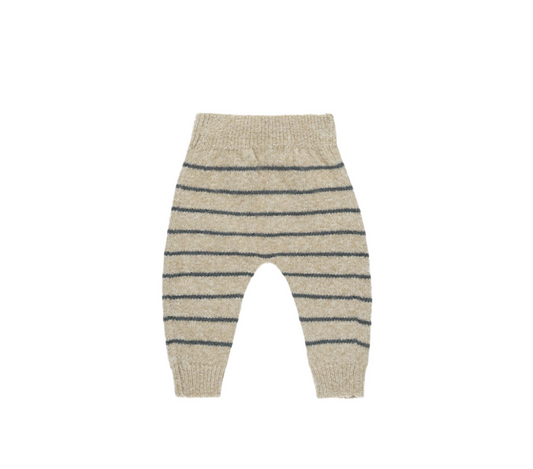 Knit Pant, Indigo Stripe