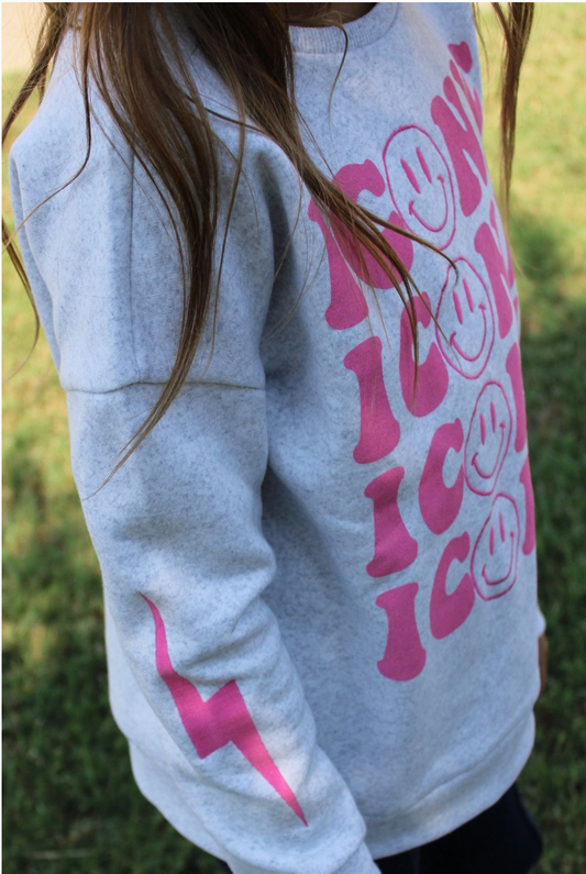 Embroidered Graphic Sweatshirt, Iconic - Magpies Paducah