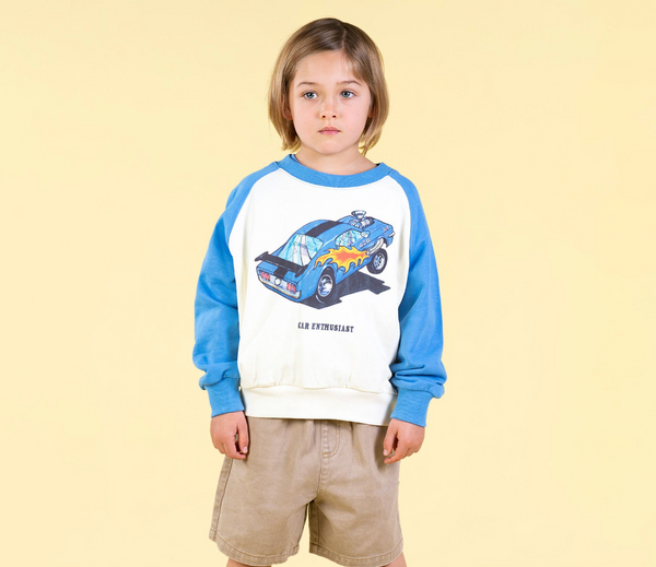 Raglan Sweatshirt, Car Enthusiast