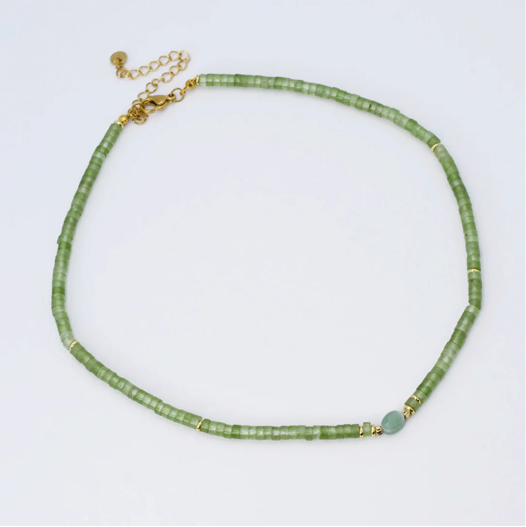 Dainty So Serene Gemstone Necklace