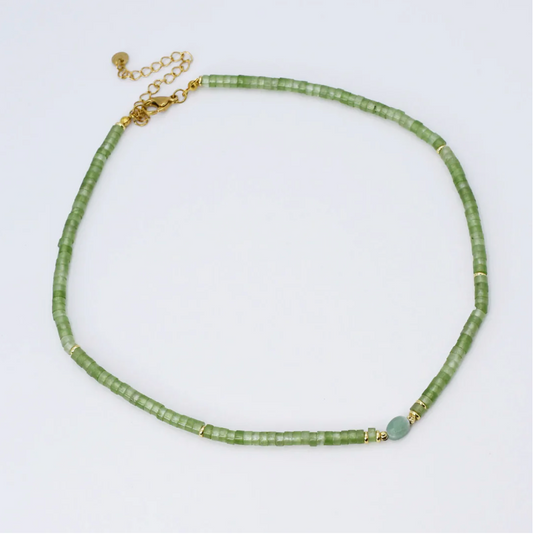 Dainty So Serene Gemstone Necklace - Magpies Paducah