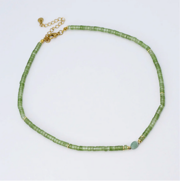 Dainty So Serene Gemstone Necklace