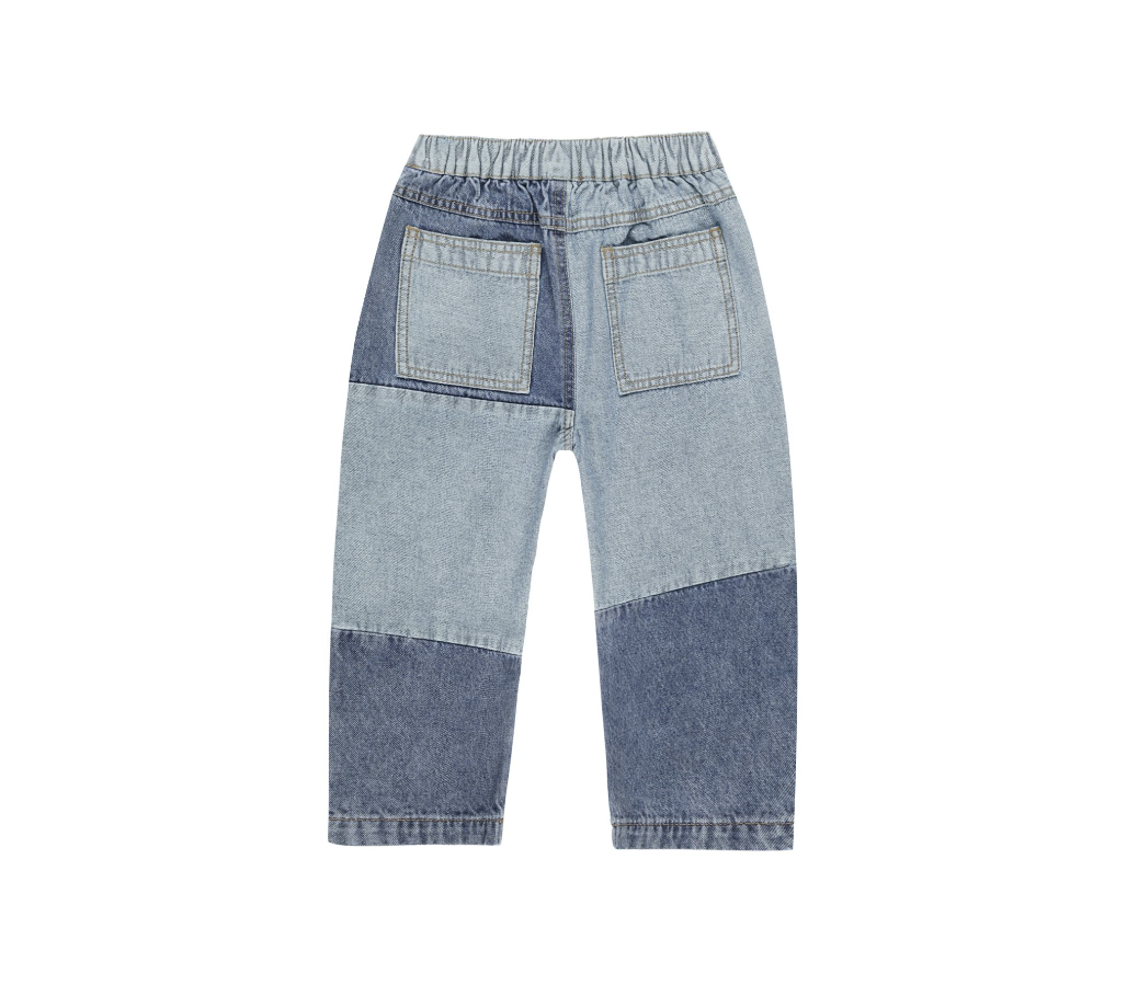 Baggy Pant, Light Washed Denim