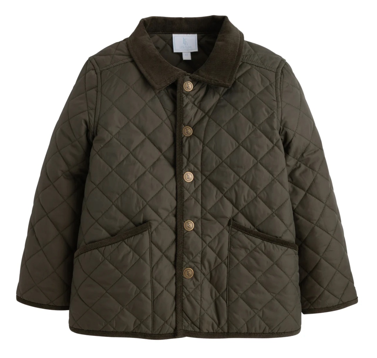 Classic Quilted Jacket, Olive