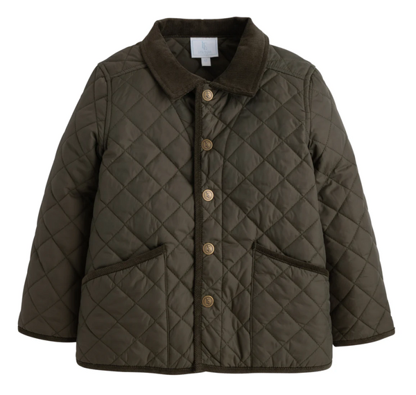 Classic Quilted Jacket, Olive