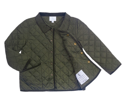 Classic Quilted Jacket, Olive