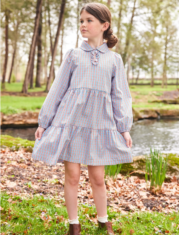 Haisley Dress, Teton Plaid