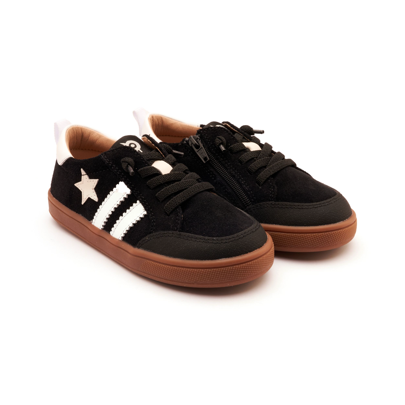 WOS Low Top, Black Suede