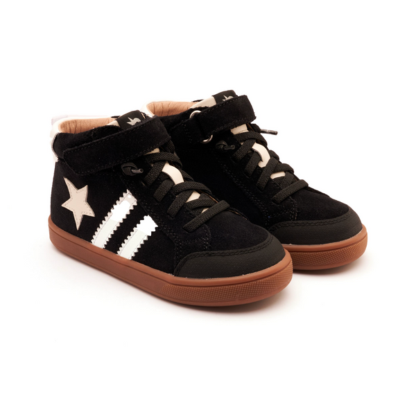 WOS High Top, Black Suede