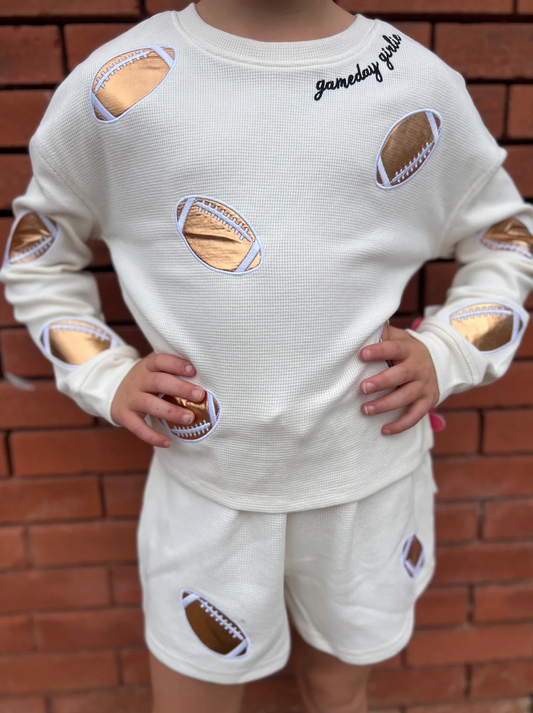 Waffle Top, Game Day Football All Over - Magpies Paducah