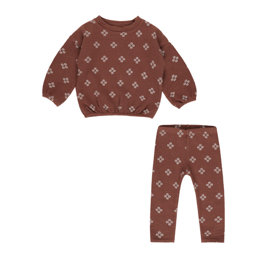 Spongey Knit Set, Posy