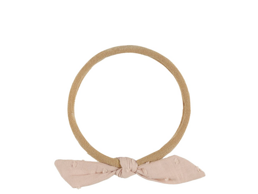 Little Knot Headband, Blush