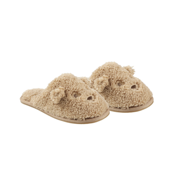 Bear Slippers, Gold