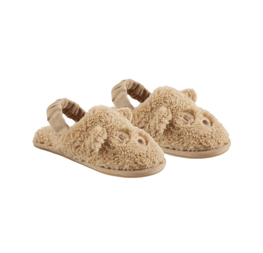 Bear Slippers, Gold